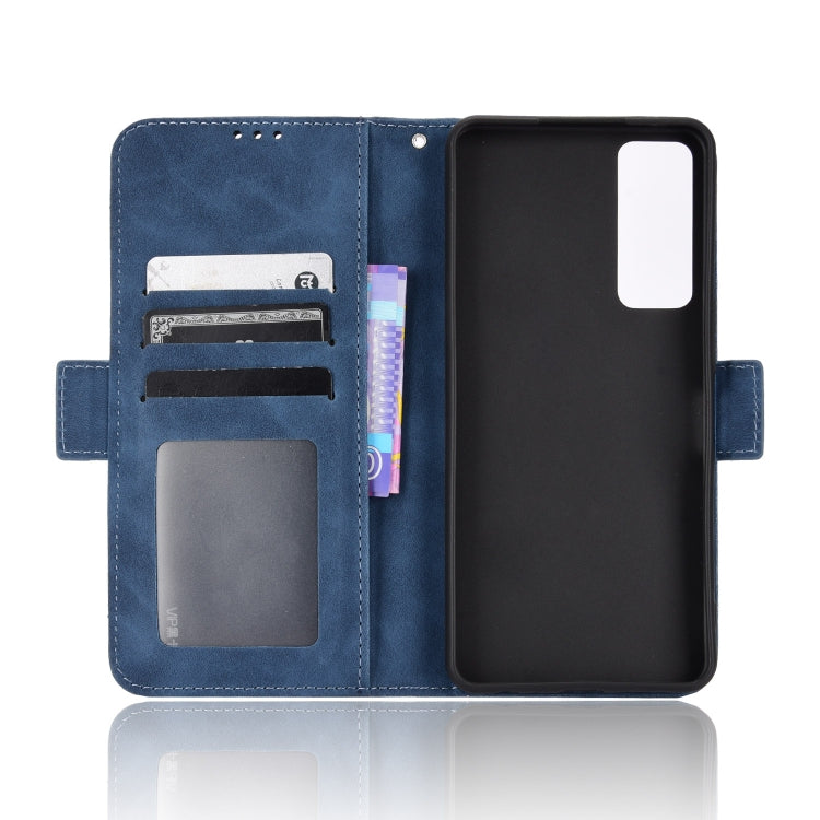 For TCL 30 5G / 30+ Skin Feel Calf Texture Card Slots Leather Phone Case