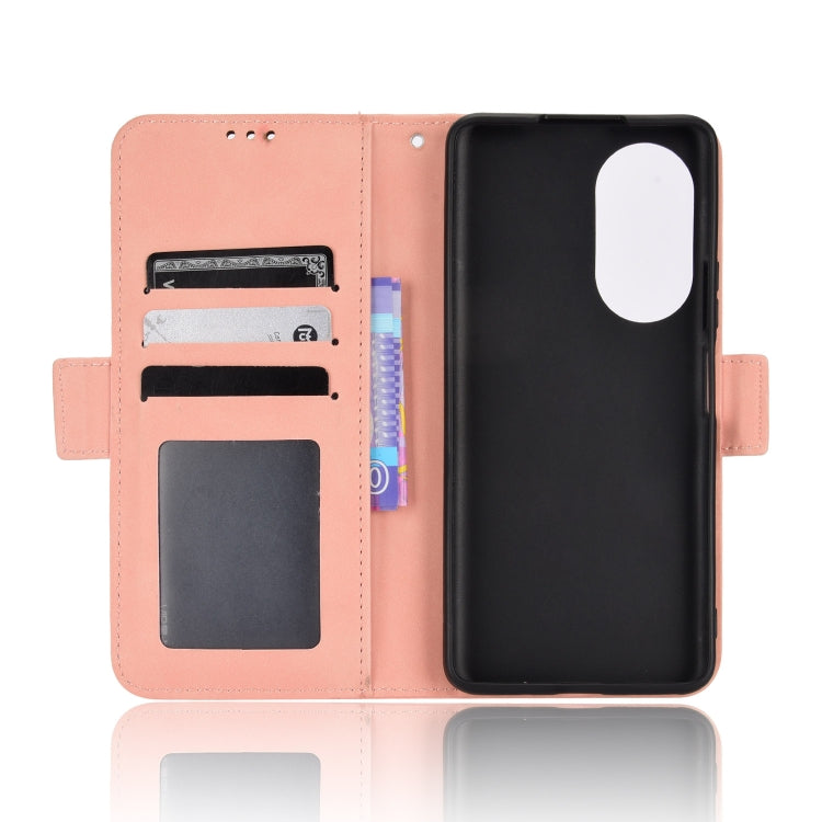 For Honor 50 SE / Huawei nova 9 SE Skin Feel Calf Texture Card Slots Leather Phone Case