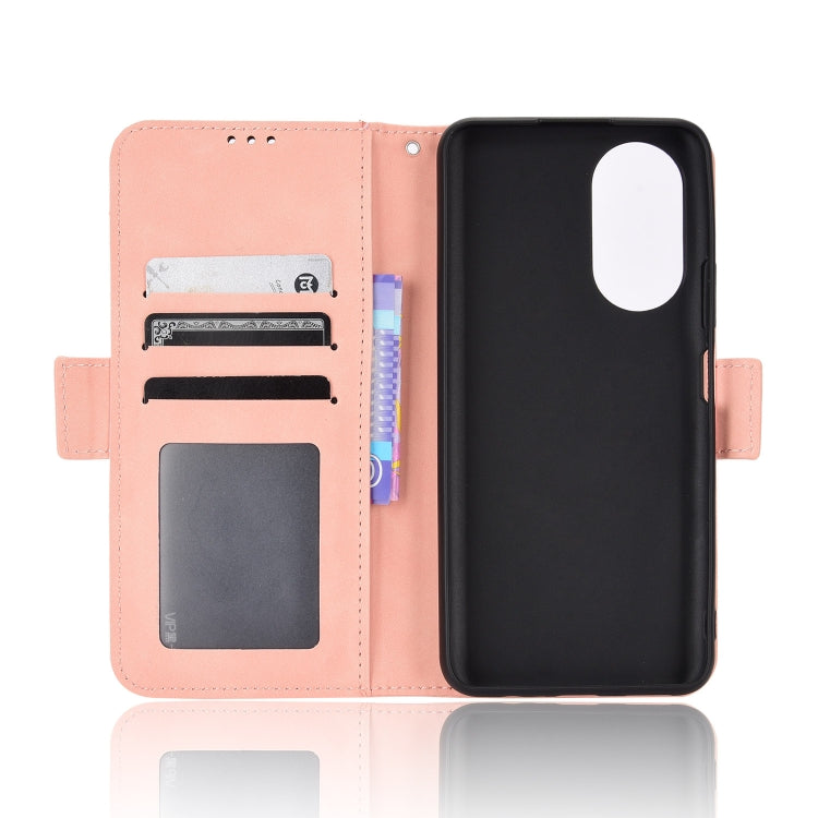 For Honor X7 Skin Feel Calf Texture Card Slots Leather Phone Case
