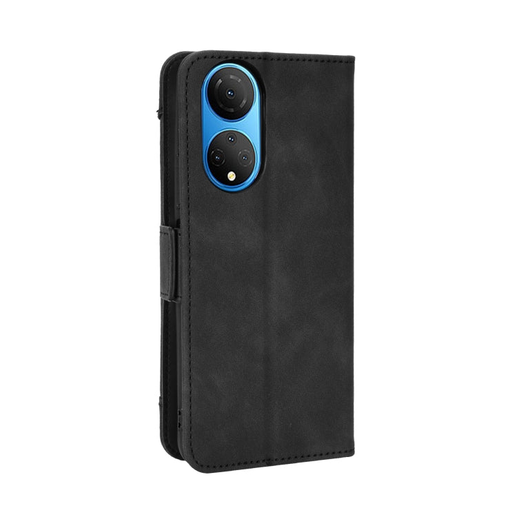 For Honor X7 Skin Feel Calf Texture Card Slots Leather Phone Case