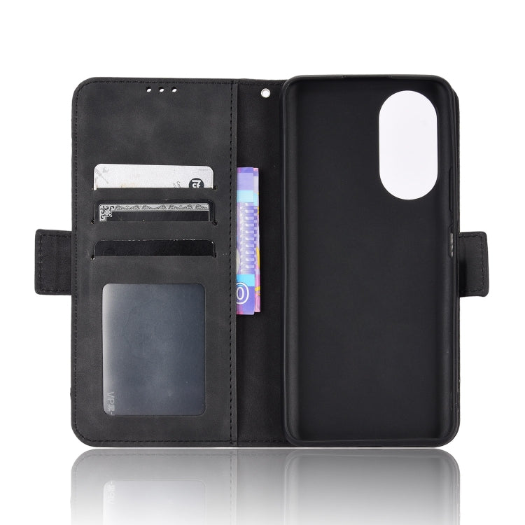 For Honor X7 Skin Feel Calf Texture Card Slots Leather Phone Case