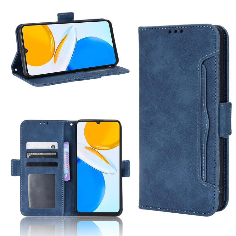For Honor X7 Skin Feel Calf Texture Card Slots Leather Phone Case