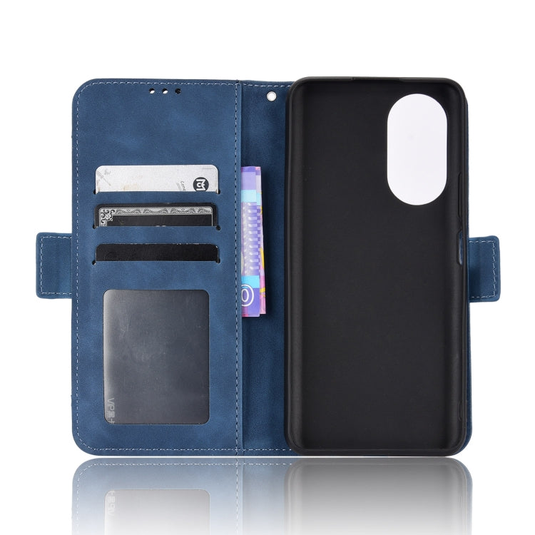 For Honor X7 Skin Feel Calf Texture Card Slots Leather Phone Case