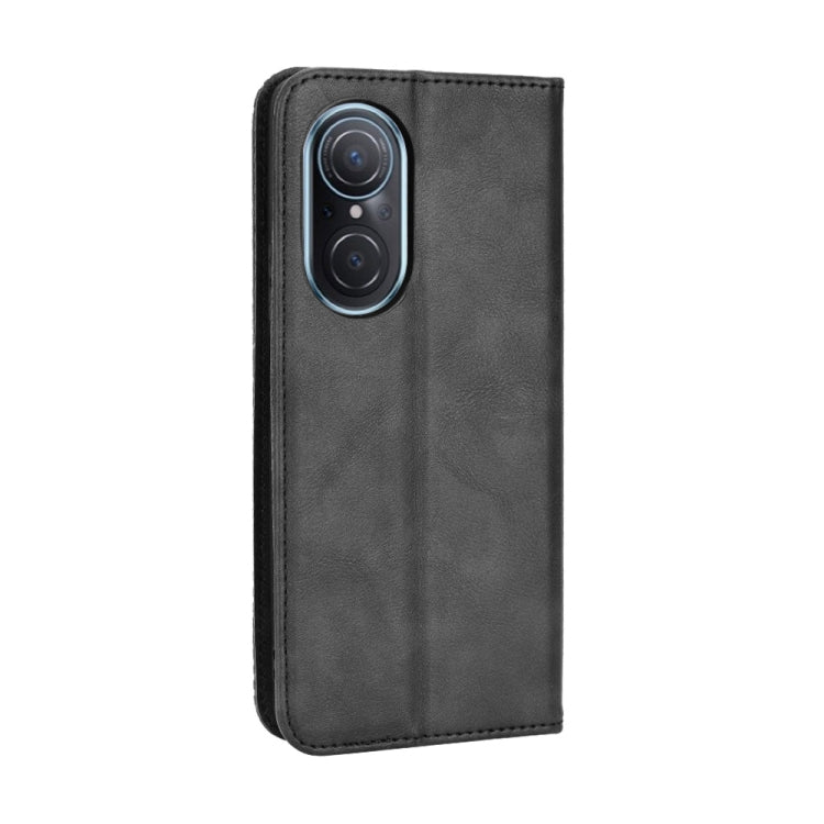For Honor 50 SE / Huawei nova 9 SE Magnetic Buckle Retro Texture Leather Phone Case