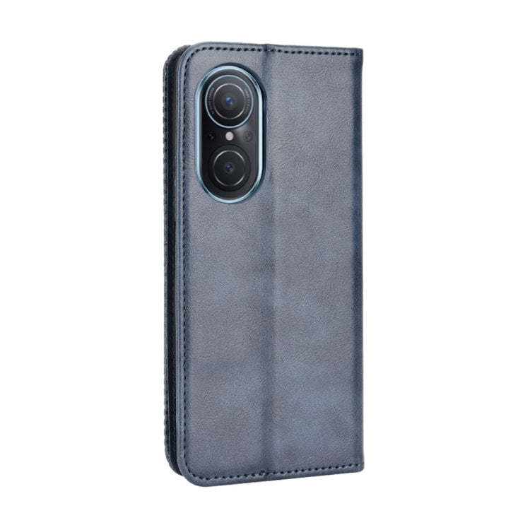 For Honor 50 SE / Huawei nova 9 SE Magnetic Buckle Retro Texture Leather Phone Case