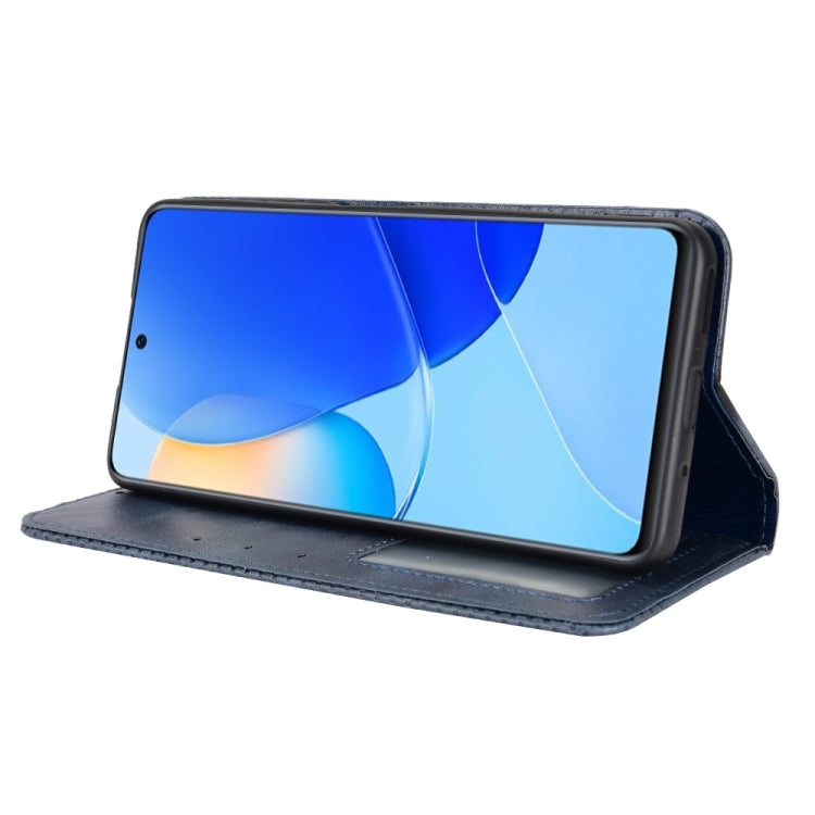 For Honor 50 SE / Huawei nova 9 SE Magnetic Buckle Retro Texture Leather Phone Case