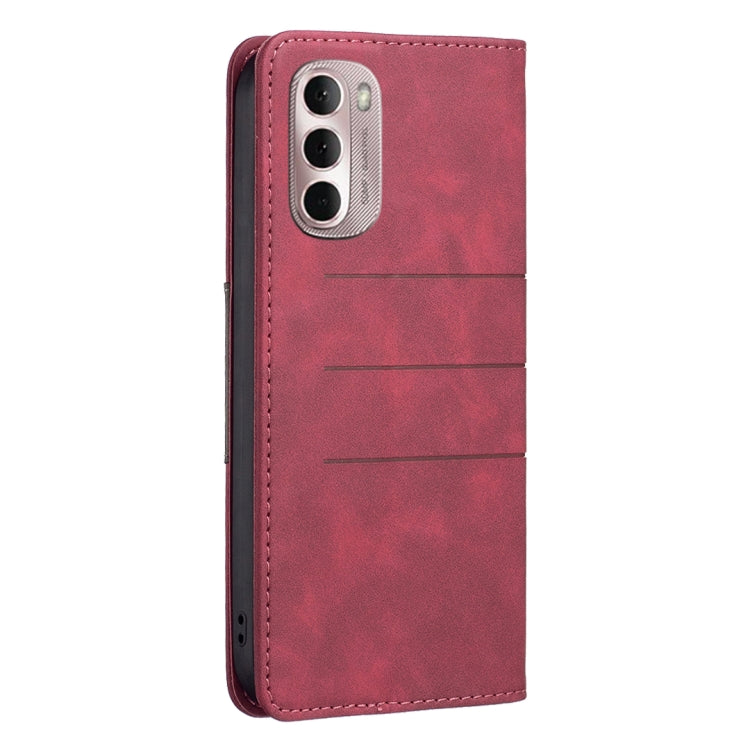 For Motorola Moto G Stylus 2022 Magnetic Splicing Leather Phone Case