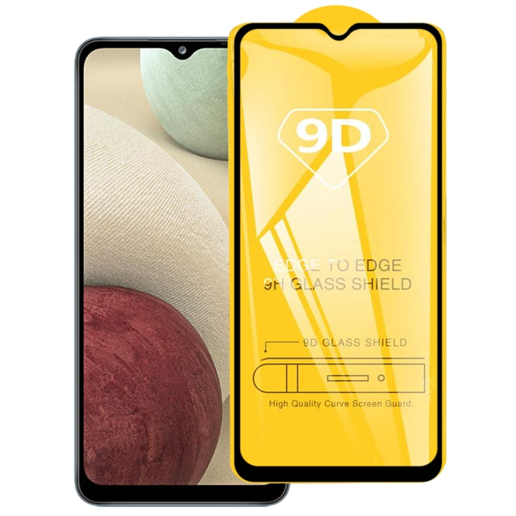 9D Full Glue Screen Tempered Glass Film For Samsung Galaxy A12/A12 Nacho/M12/A13 5G/A23/A04s