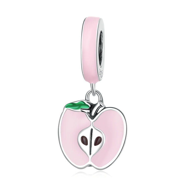 S925 Sterling Silver Little Apple Pendant DIY Bracelet Necklace Accessories