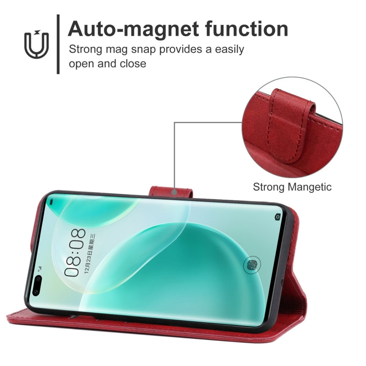 For Huawei nova 8 Pro Leather Phone Case