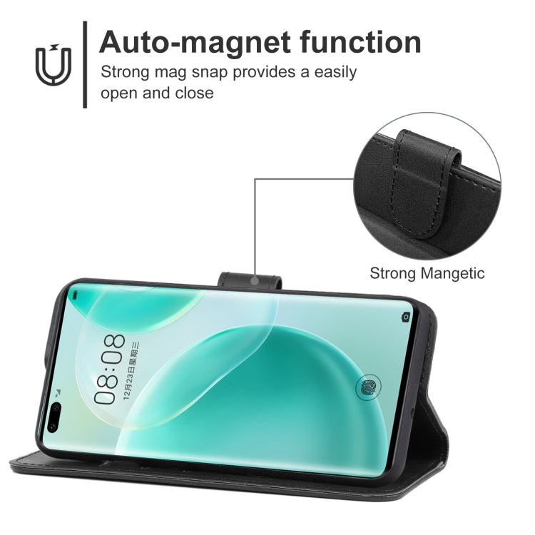 For Huawei nova 8 Pro Leather Phone Case