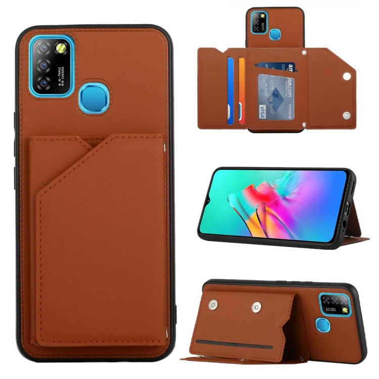 For Infinix Smart 5 / Hot 10 Lite Skin Feel PU + TPU + PC Phone Case
