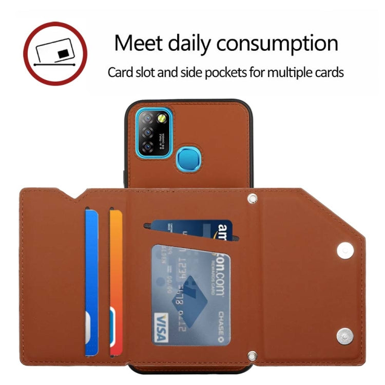 For Infinix Smart 5 / Hot 10 Lite Skin Feel PU + TPU + PC Phone Case