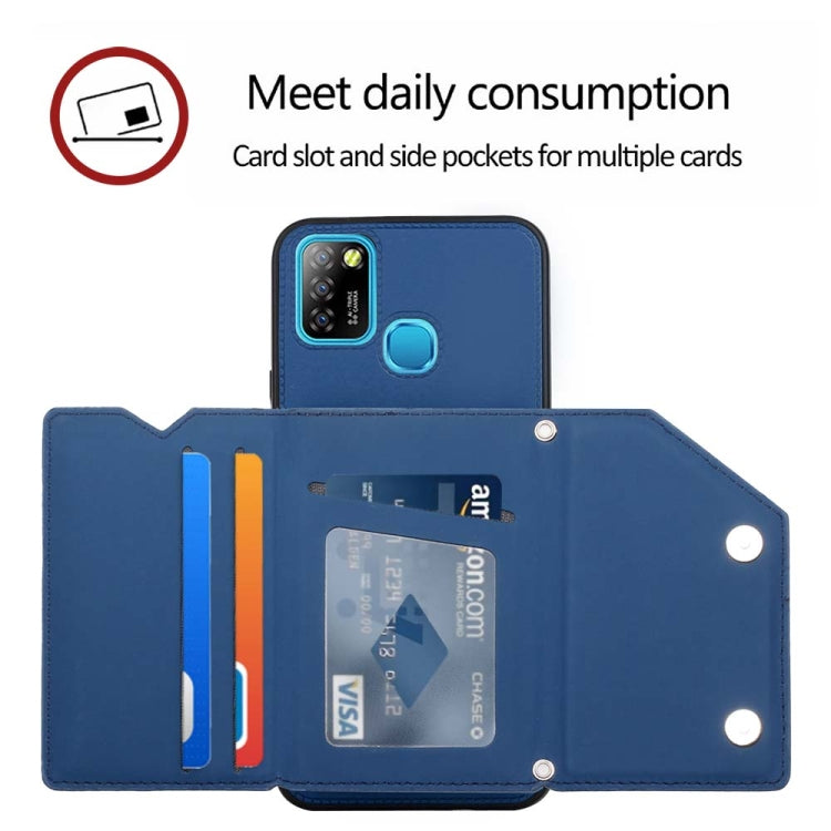 For Infinix Smart 5 / Hot 10 Lite Skin Feel PU + TPU + PC Phone Case