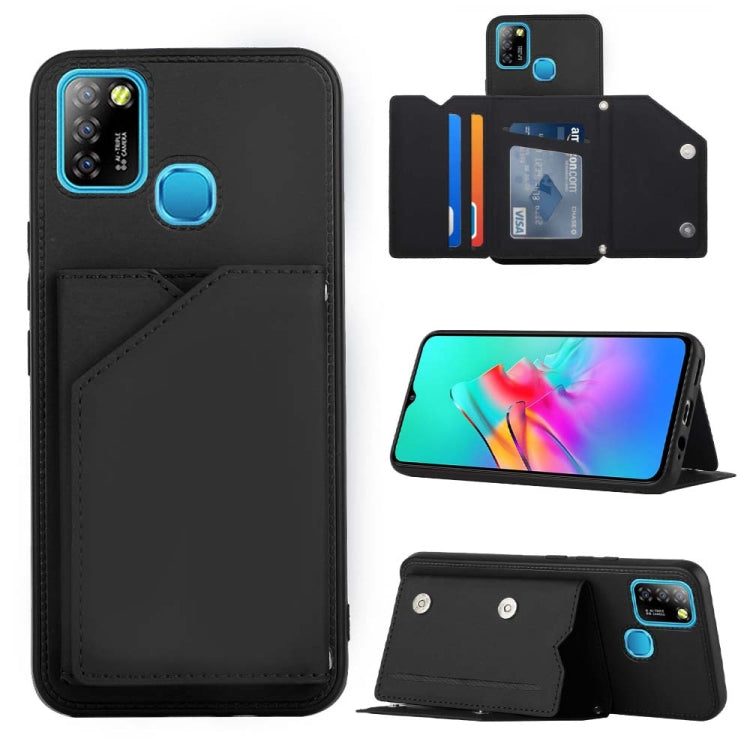 For Infinix Smart 5 / Hot 10 Lite Skin Feel PU + TPU + PC Phone Case