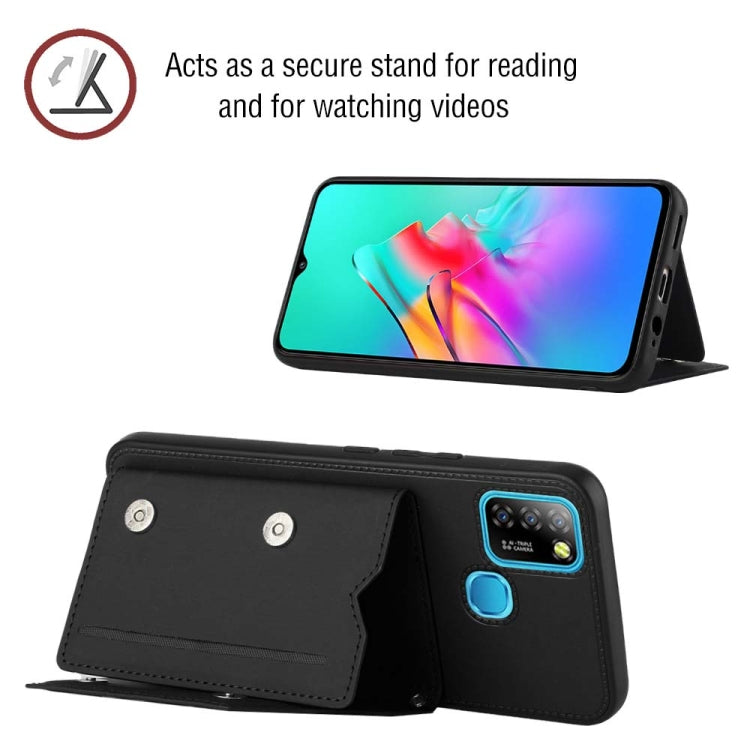 For Infinix Smart 5 / Hot 10 Lite Skin Feel PU + TPU + PC Phone Case
