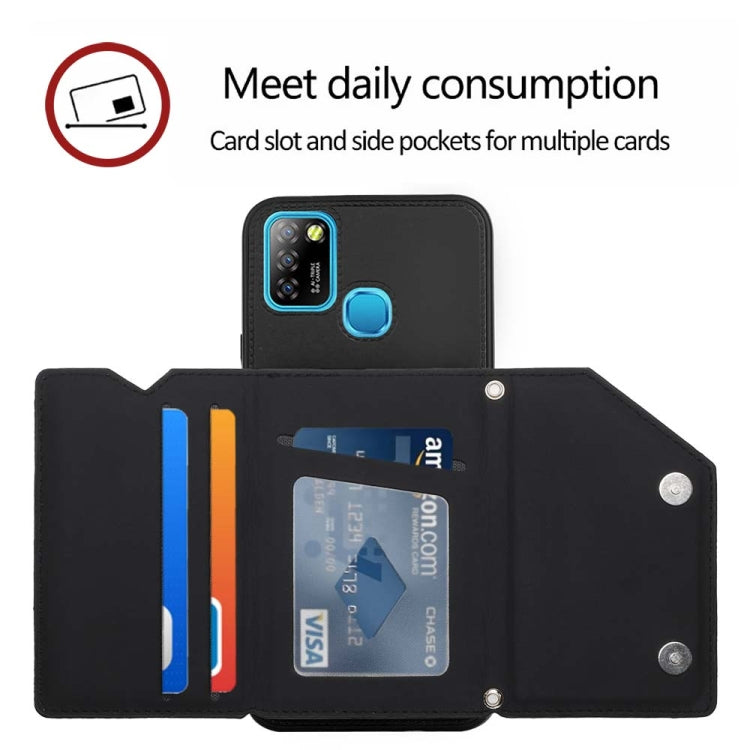 For Infinix Smart 5 / Hot 10 Lite Skin Feel PU + TPU + PC Phone Case