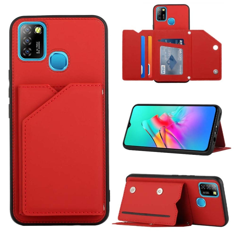 For Infinix Smart 5 / Hot 10 Lite Skin Feel PU + TPU + PC Phone Case