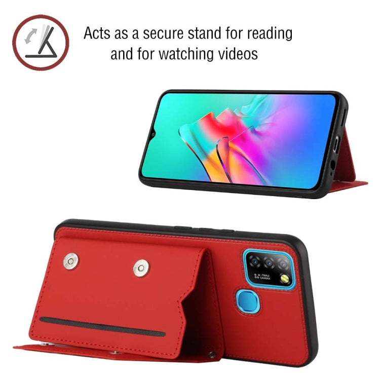 For Infinix Smart 5 / Hot 10 Lite Skin Feel PU + TPU + PC Phone Case