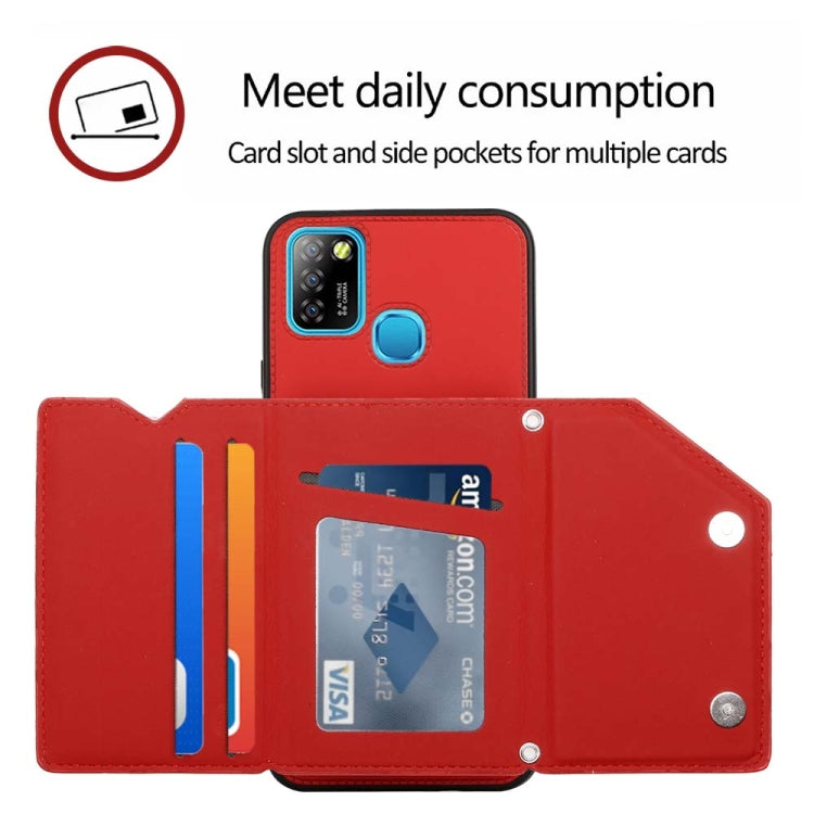 For Infinix Smart 5 / Hot 10 Lite Skin Feel PU + TPU + PC Phone Case
