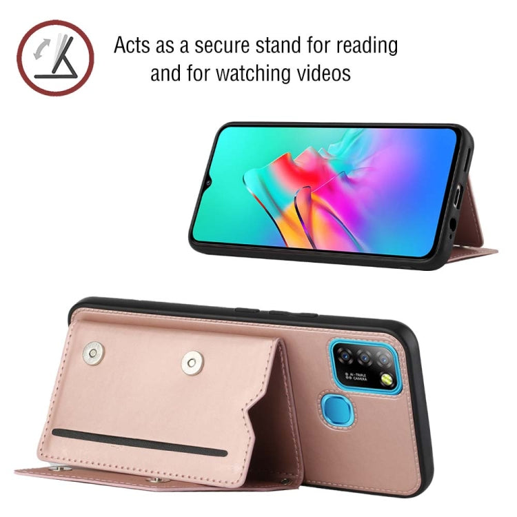 For Infinix Smart 5 / Hot 10 Lite Skin Feel PU + TPU + PC Phone Case