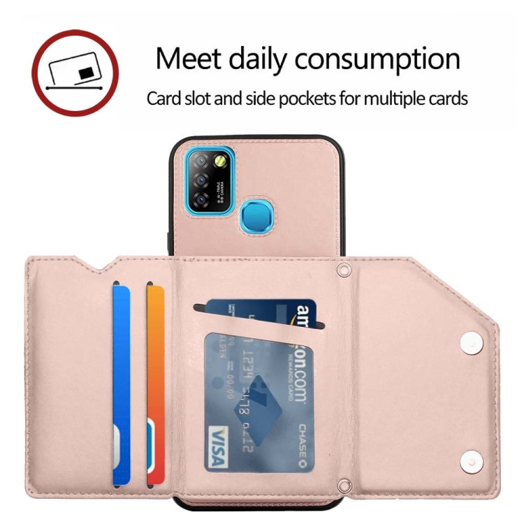 For Infinix Smart 5 / Hot 10 Lite Skin Feel PU + TPU + PC Phone Case