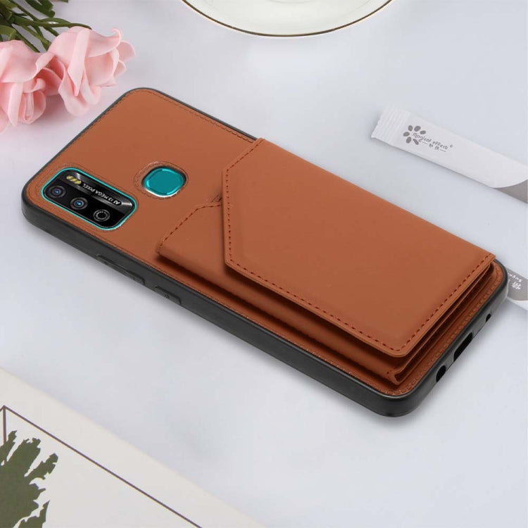 For Infinix Hot 9 Play Skin Feel PU + TPU + PC Phone Case