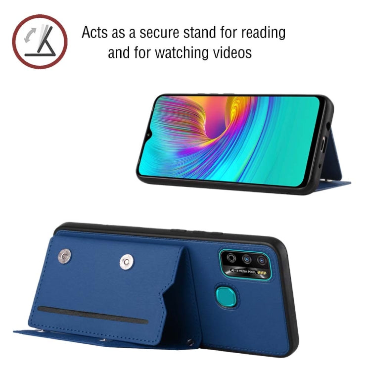 For Infinix Hot 9 Play Skin Feel PU + TPU + PC Phone Case