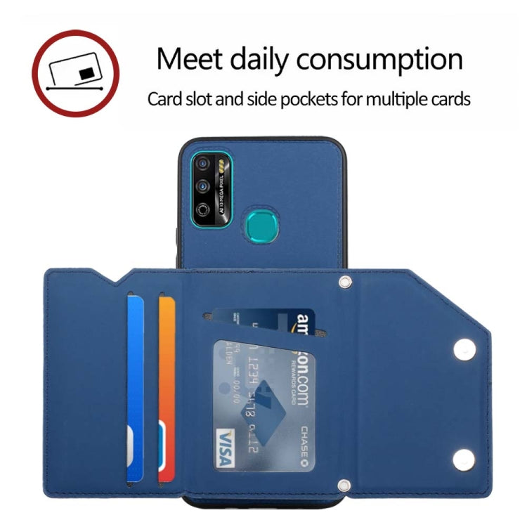 For Infinix Hot 9 Play Skin Feel PU + TPU + PC Phone Case