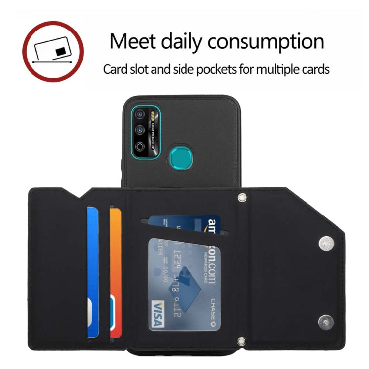 For Infinix Hot 9 Play Skin Feel PU + TPU + PC Phone Case