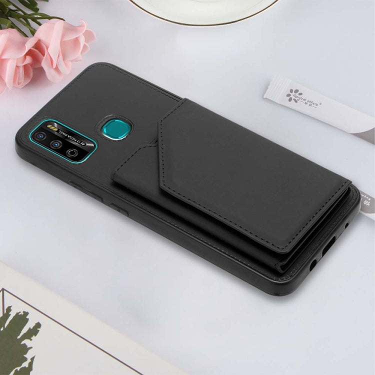 For Infinix Hot 9 Play Skin Feel PU + TPU + PC Phone Case