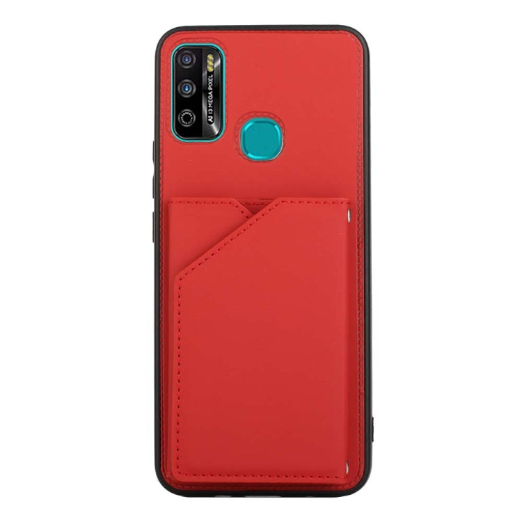 For Infinix Hot 9 Play Skin Feel PU + TPU + PC Phone Case