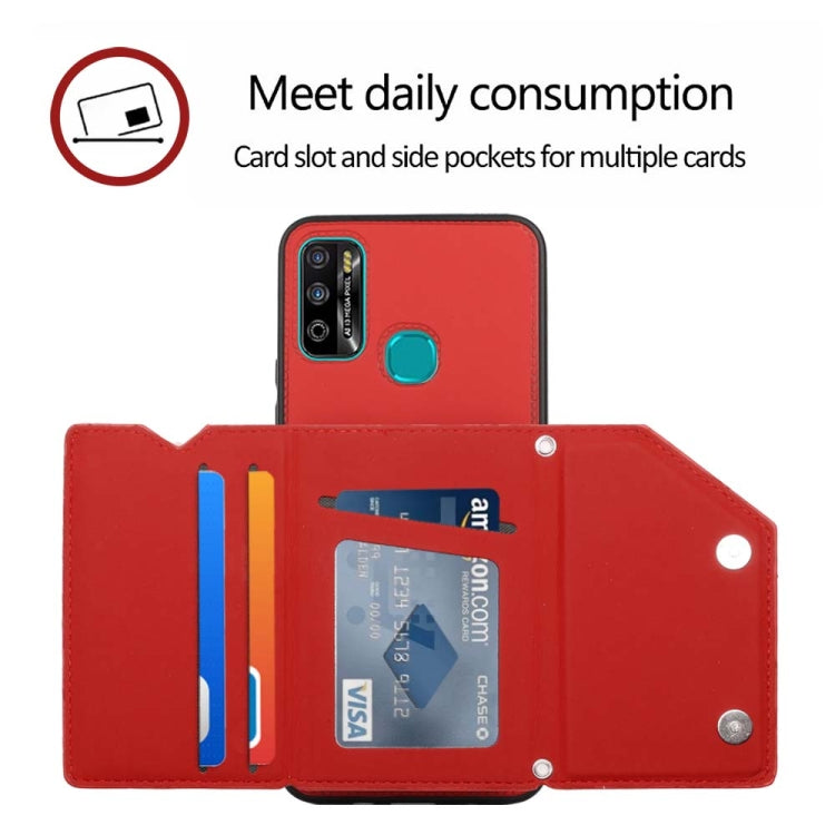 For Infinix Hot 9 Play Skin Feel PU + TPU + PC Phone Case