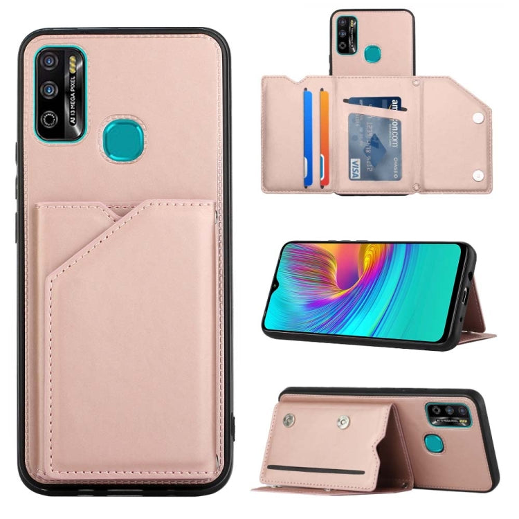 For Infinix Hot 9 Play Skin Feel PU + TPU + PC Phone Case