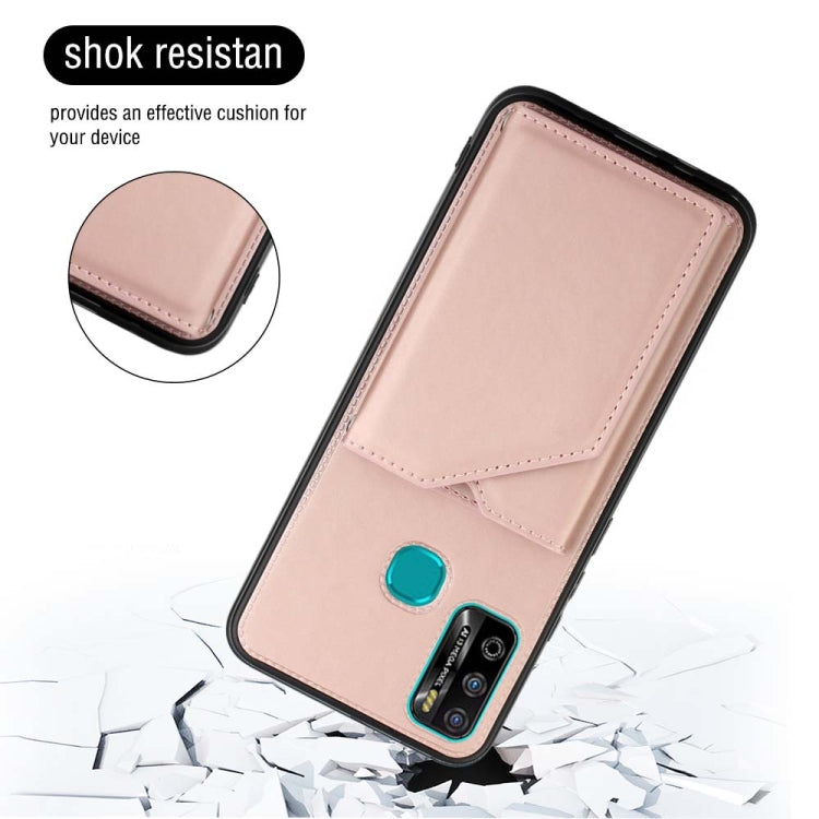 For Infinix Hot 9 Play Skin Feel PU + TPU + PC Phone Case