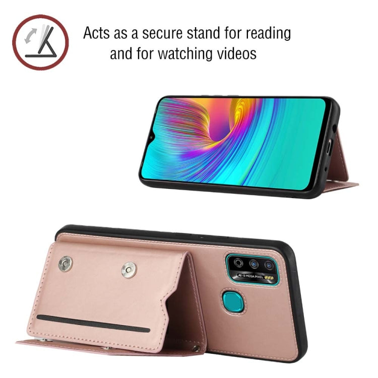 For Infinix Hot 9 Play Skin Feel PU + TPU + PC Phone Case