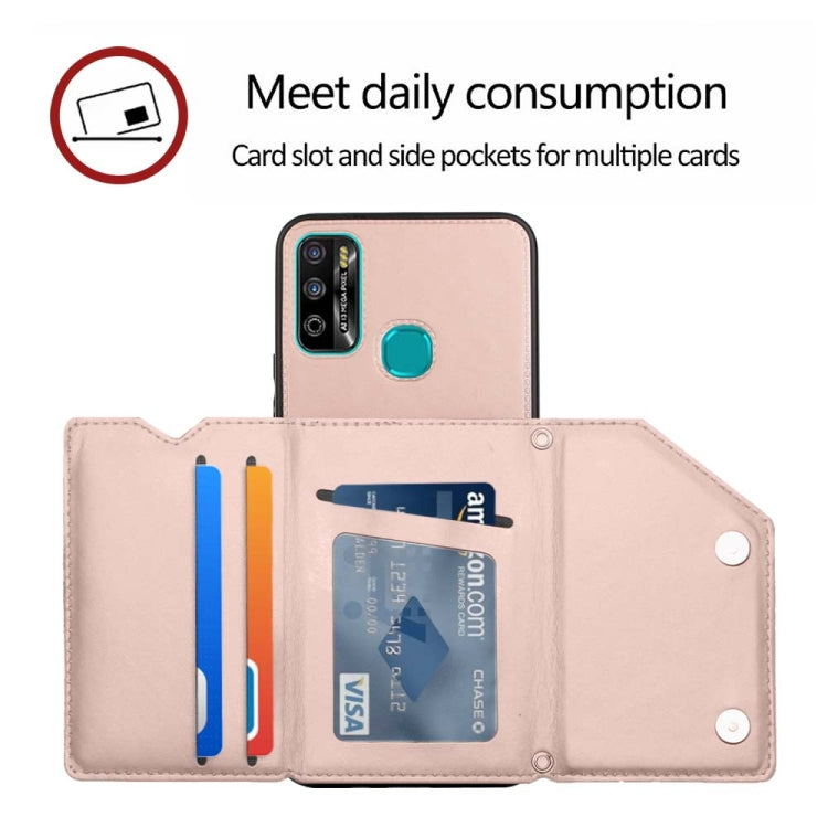 For Infinix Hot 9 Play Skin Feel PU + TPU + PC Phone Case