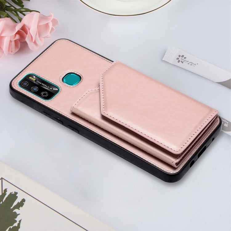 For Infinix Hot 9 Play Skin Feel PU + TPU + PC Phone Case