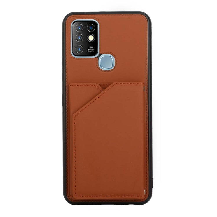 For Infinix Hot 10 Skin Feel PU + TPU + PC Phone Case
