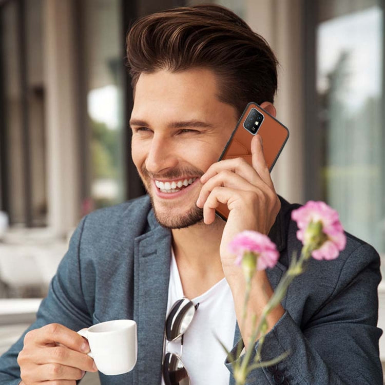 For Infinix Hot 10 Skin Feel PU + TPU + PC Phone Case
