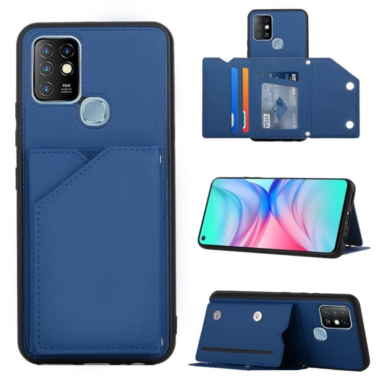 For Infinix Hot 10 Skin Feel PU + TPU + PC Phone Case