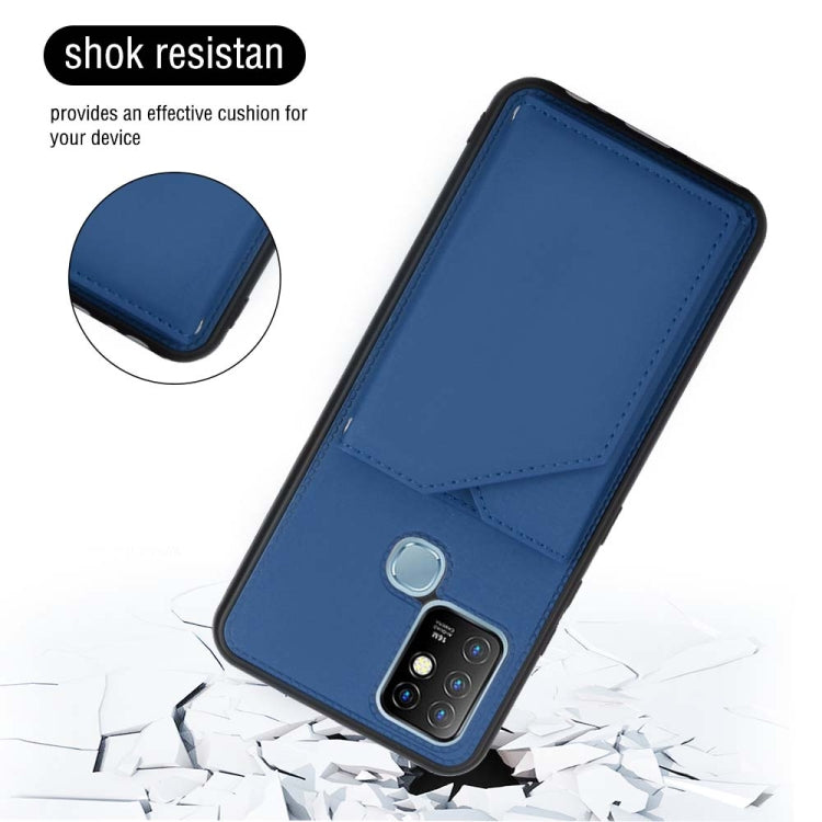 For Infinix Hot 10 Skin Feel PU + TPU + PC Phone Case