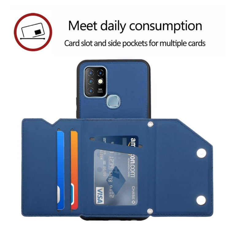 For Infinix Hot 10 Skin Feel PU + TPU + PC Phone Case