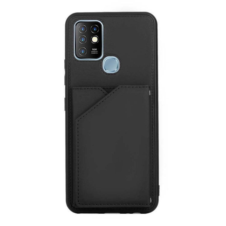For Infinix Hot 10 Skin Feel PU + TPU + PC Phone Case
