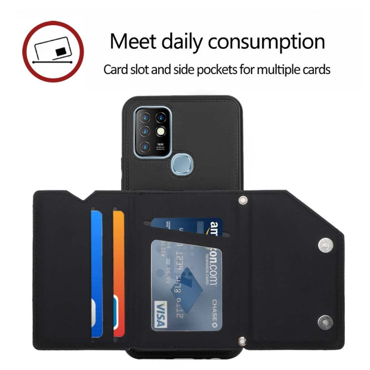 For Infinix Hot 10 Skin Feel PU + TPU + PC Phone Case