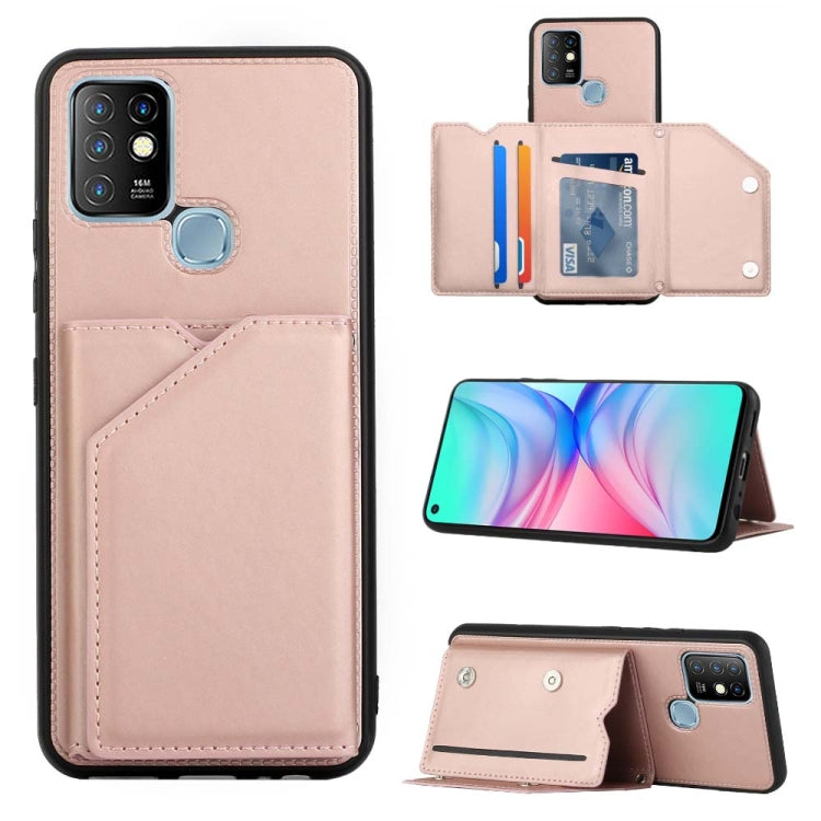 For Infinix Hot 10 Skin Feel PU + TPU + PC Phone Case