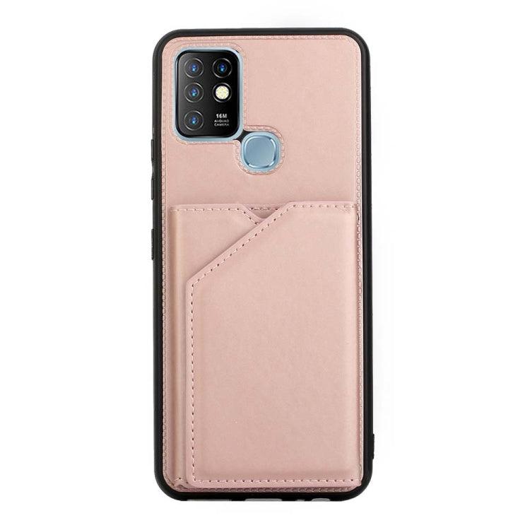 For Infinix Hot 10 Skin Feel PU + TPU + PC Phone Case