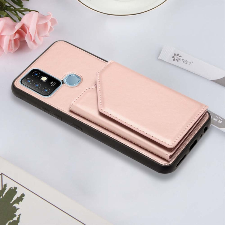 For Infinix Hot 10 Skin Feel PU + TPU + PC Phone Case