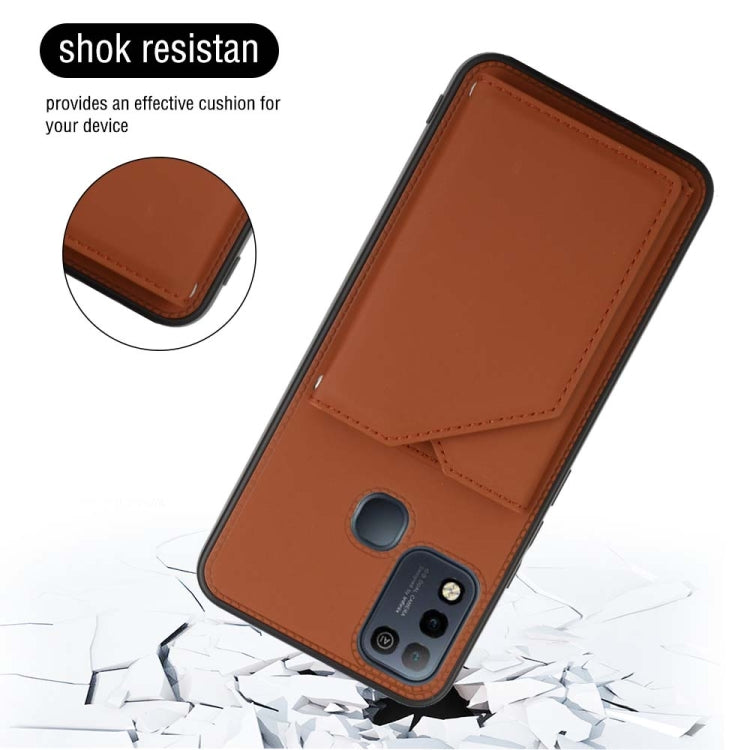 For Infinix Hot 10 Play / 11 Play Skin Feel PU + TPU + PC Phone Case