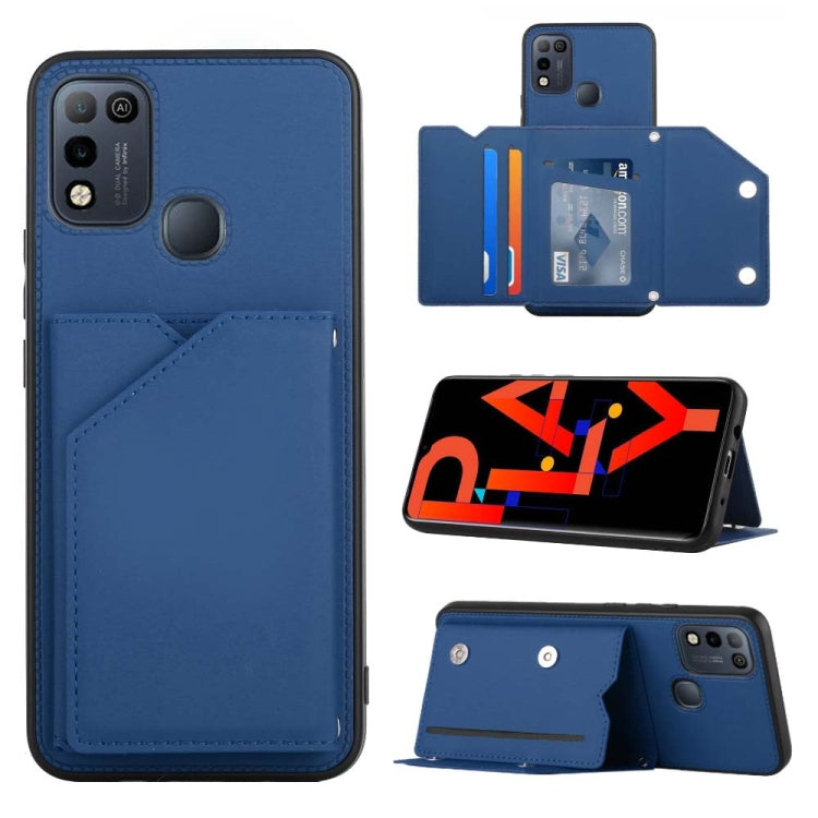 For Infinix Hot 10 Play / 11 Play Skin Feel PU + TPU + PC Phone Case